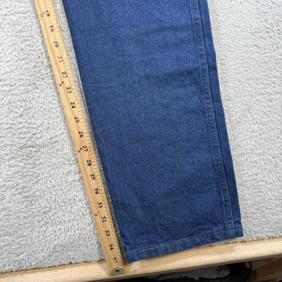 Wrangler Jeans Mens 33x34 Blue 13MWZ Denim Cowboy Cut Western Rodeo NEW - Picture 5 of 7
